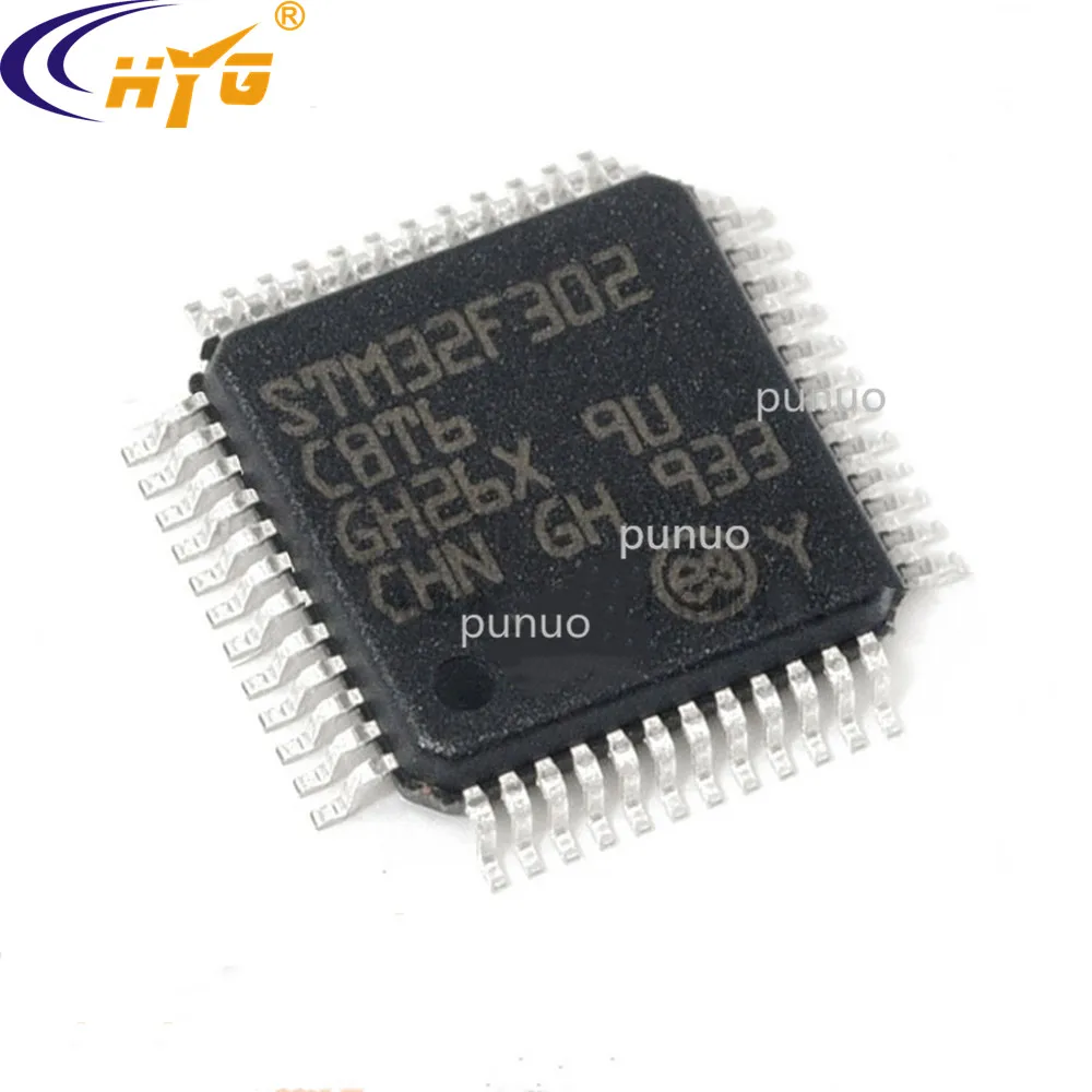 Оригинальный аутентичный STM32F302C8T6 Инкапсуляция LQFP48 MCU 32-битный + FPU