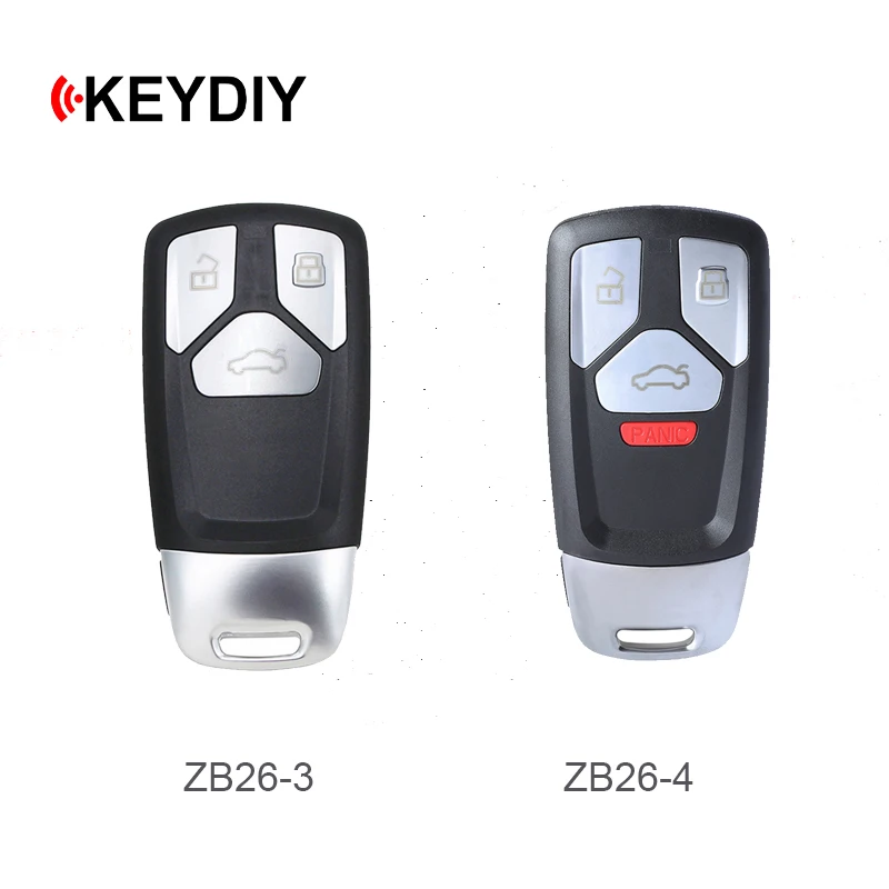 KEYDIY 3/4 кнопочный смарт-ключ серии ZB ZB26-3 Универсальный KD дистанционный