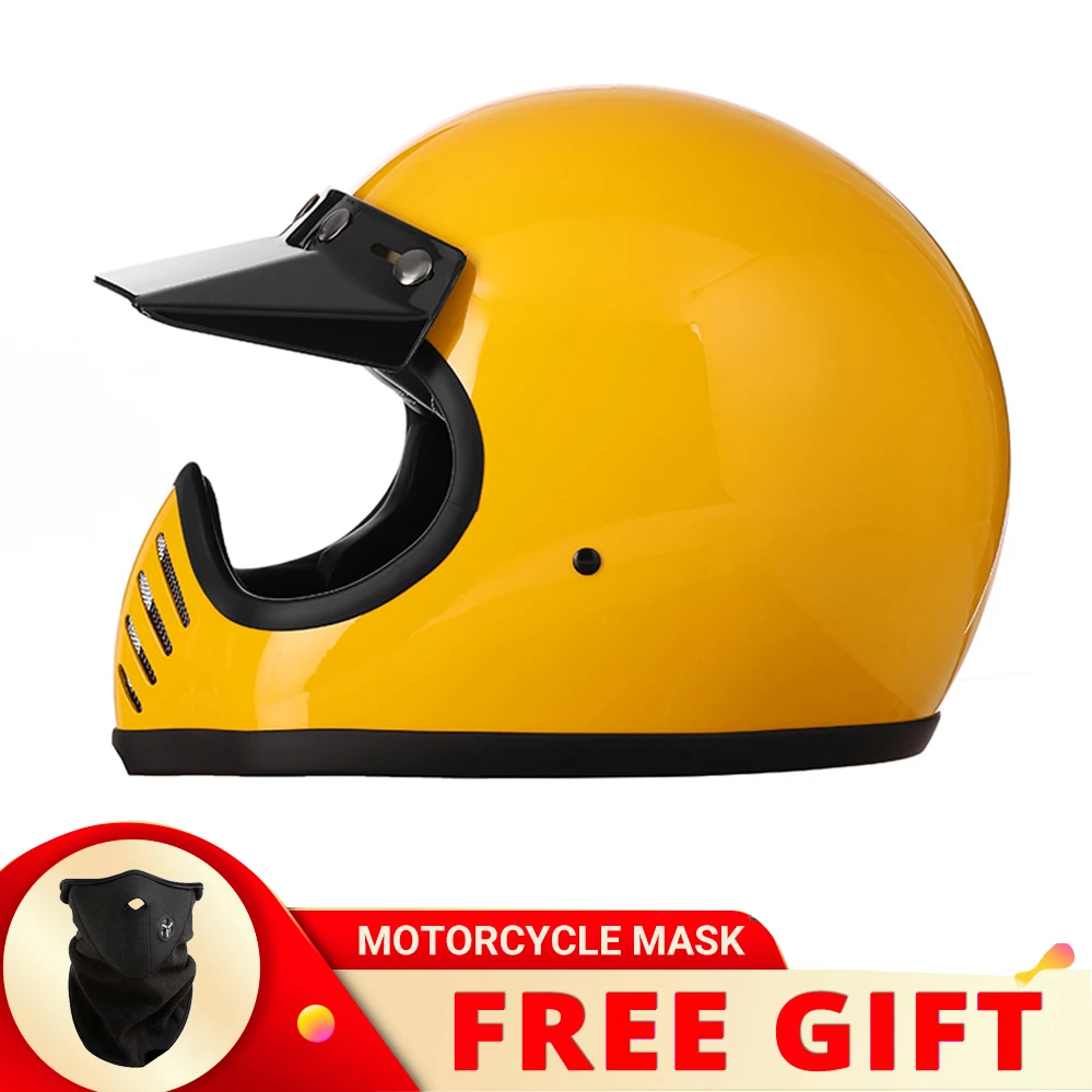 Шлем мотоциклетный TT &amp CO в японском стиле цельнолицевой шлем из стекловолокна