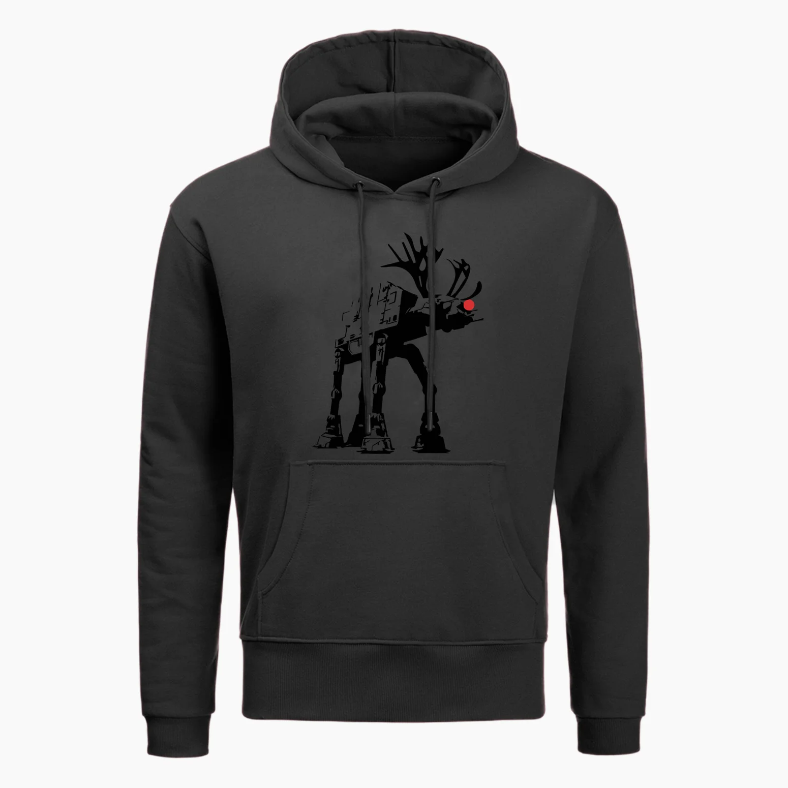Новые толстовки Star Wars с забавным оленем, AT-TE, Уокер, модная Толстовка с принтом, осенние мужские толстовки в стиле хип-хоп, Harajuku Sweetshirt - Цвет: black 6