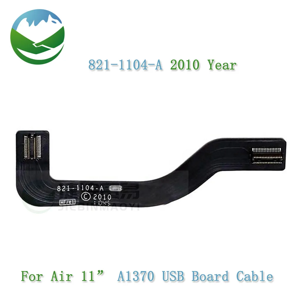 

Оригинальная звуковая плата 821-1104-A I/O USB, гибкий кабель для Macbook Air 11,6 дюйма, A1370, кабель USB-платы 2010 года