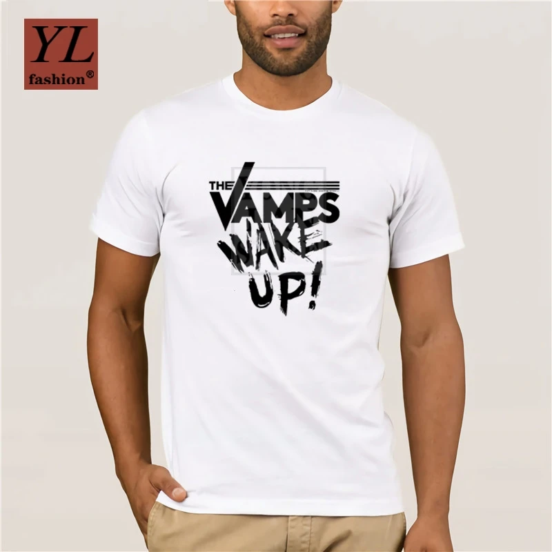 

2020 Printed Men T Shirt Cotton Short Sleeve Wake Up Men s Regular Fit round neck cool man's T-shirt