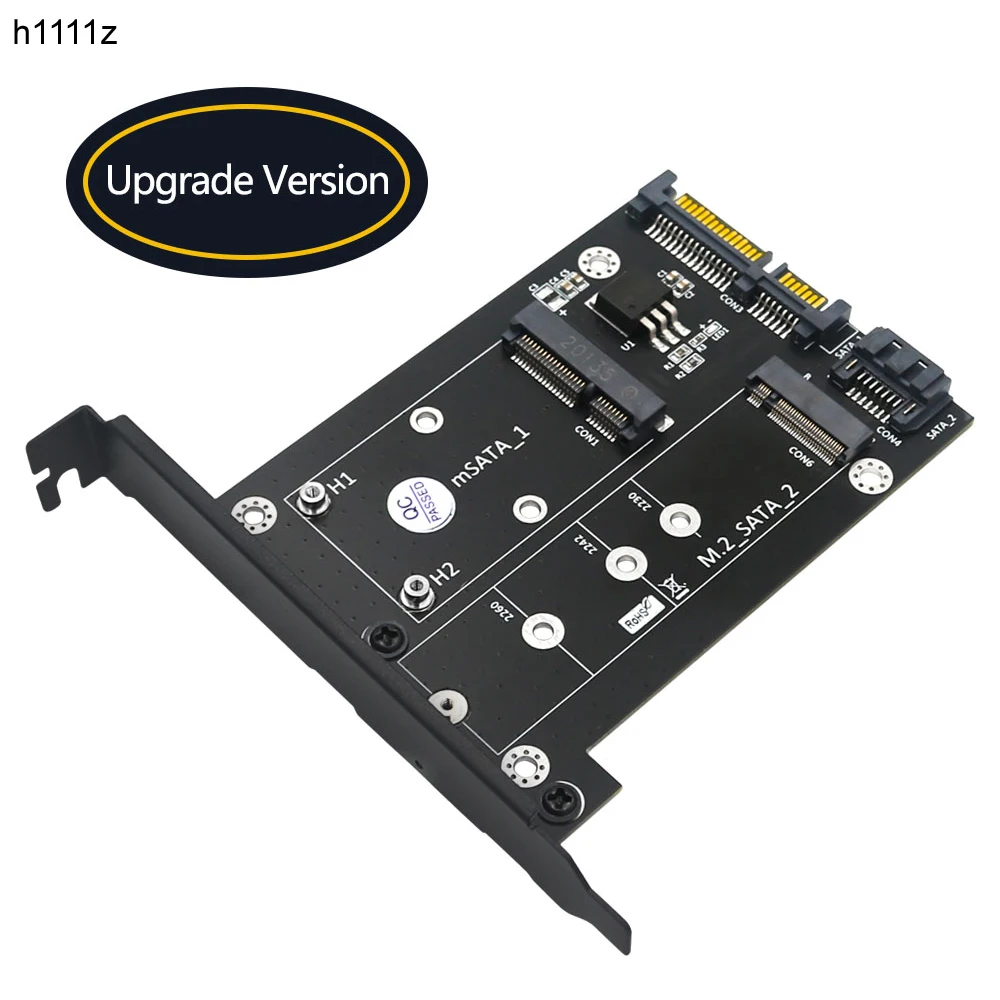 Плата расширения 2 в 1 MSATA NGFF M2 на SATA 3 0 PCI Express PCIE | Компьютеры и офис