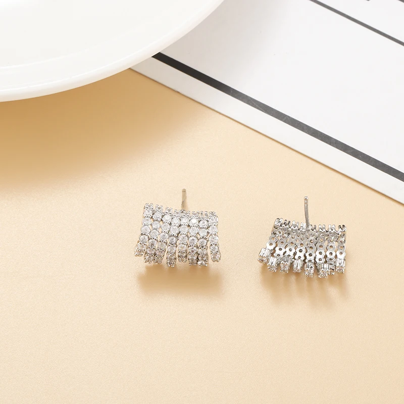 GAOLA Многослойные Геометрические серьги с-образной формы темпераментные женские