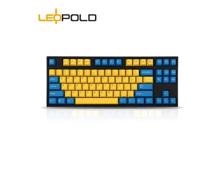 Проводная Механическая клавиатура Leopold FC750R PD macaw утолщенная ПБТ двухцветная 87