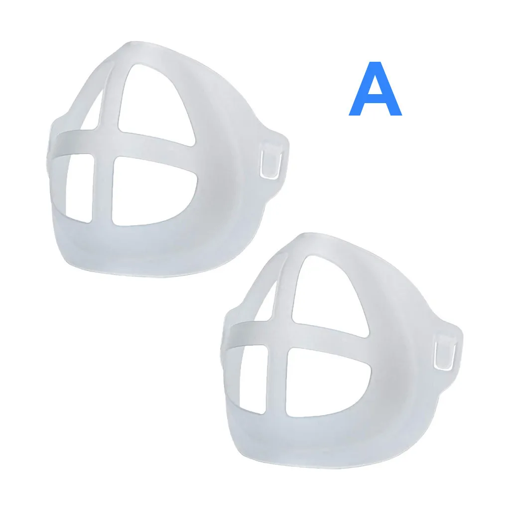 Breathable Mouth Mask Breathing Assist Inner Cushion Bracket Food Grade Prevent Lipstick Off Holder Children 2/3/4/6pc |
