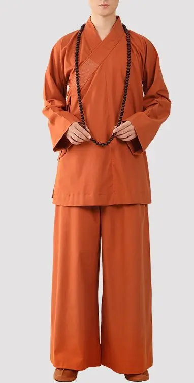 Высококачественные хлопковые и льняные весенне-Осенние костюмы шаолин монах