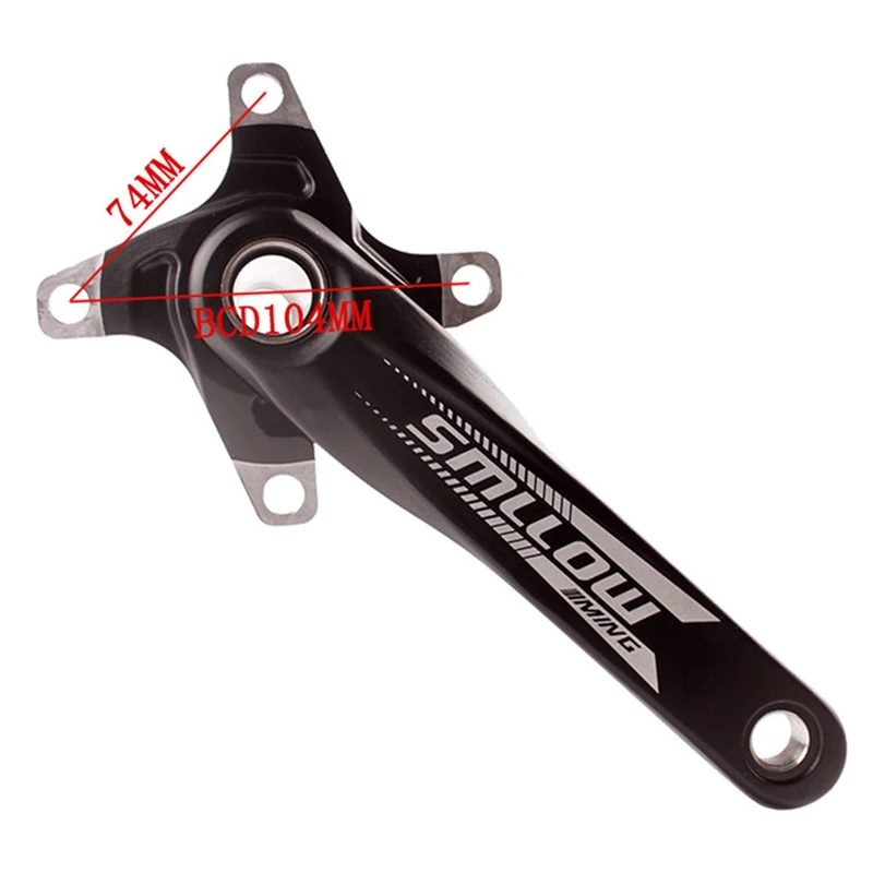 

BCD 104mm Bike MTB Crankset Hollowtech Power Meter Connect Rods for Bicycle Carriage Road Bicycle Crank Arm Bike Upgrading Parts