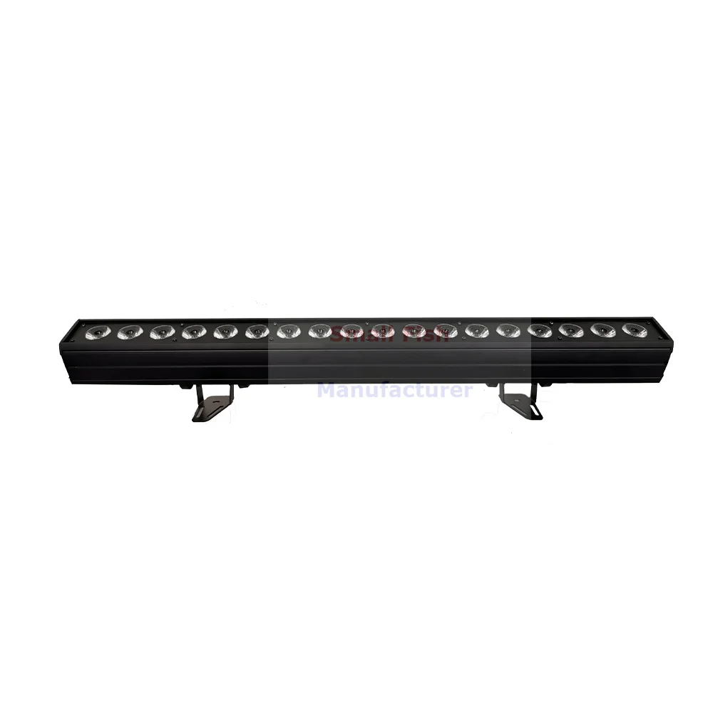 18X15W RGBWA Indoor LED Wall Wash Light DMX 512 Control Bar Line Stage Lighting Effect Disco Lights Party | Лампы и освещение