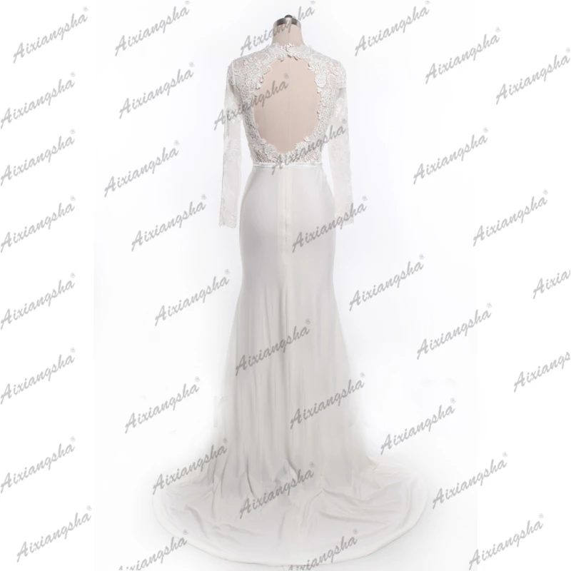 Элегантные свадебные платья атласные Новое поступление прозрачное кружевное