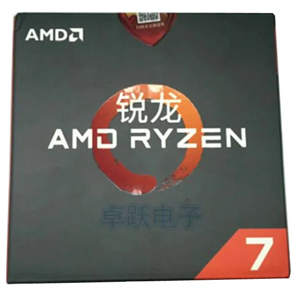 Оригинальный процессор AMD Ryzen R7 1700X 8 ядер 16 потоков AM4 3 4 ГГц TDP95W 20 МБ кэш 14 нм DDR4 для