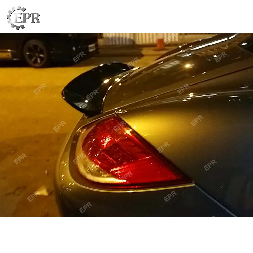 FRP крыло уплотнительная прокладка для Porsche 2006-2012 Caymans 987 EP стиль стекловолокна задний спойлер Duckbil Body Kit тюнинг 987 Racing