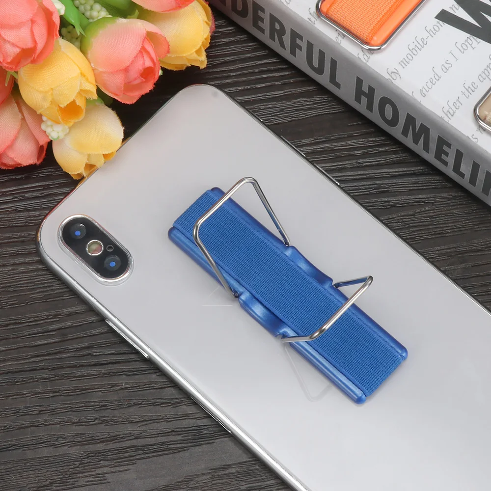 Анти-скольжения Эластичный ремешок крепление в виде кольца на палец для