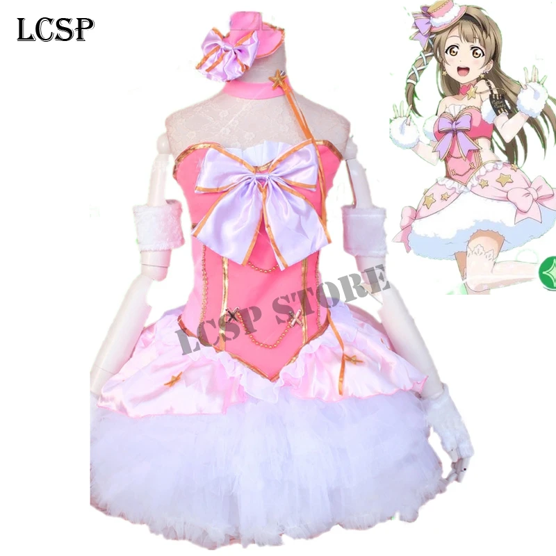 LCSP lovelive Medley фестиваль Кодори минами хлопковый костюм конфетного цвета для