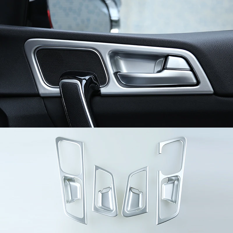 

For KIA Sportage 4 QL KX5 2016-2018 Accessories ABS Matte Car inner door Bowl protector frame Decoration Trim Cover Styling
