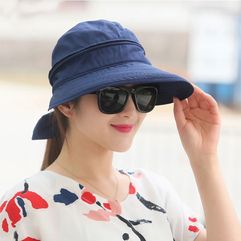 Однотонная Солнцезащитная шапка-трансформер солнцезащитный козырек подходит