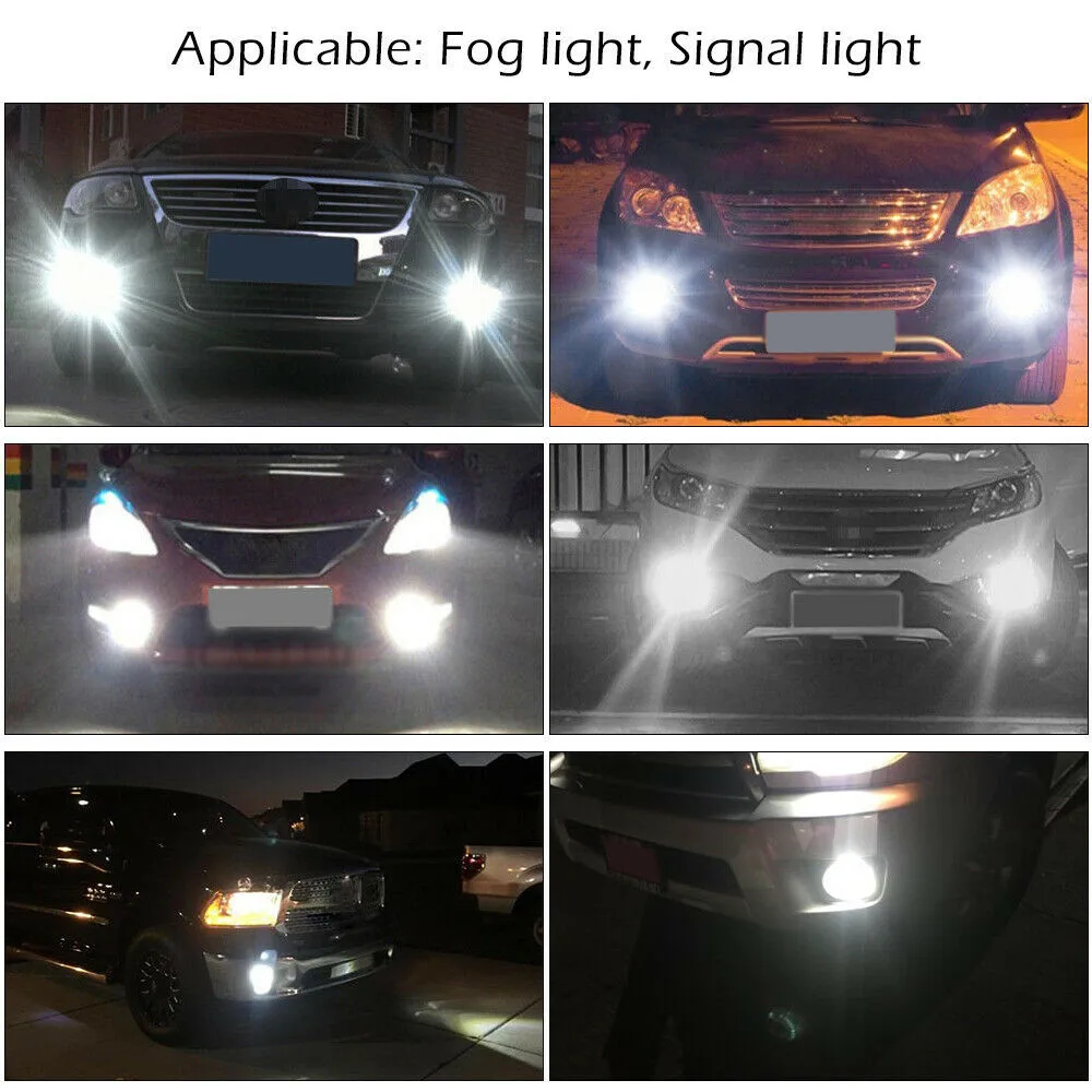 

Car LED Light Bulbs Fog Bulbs H7 Headlight Lighting Low Power 12-SMD White