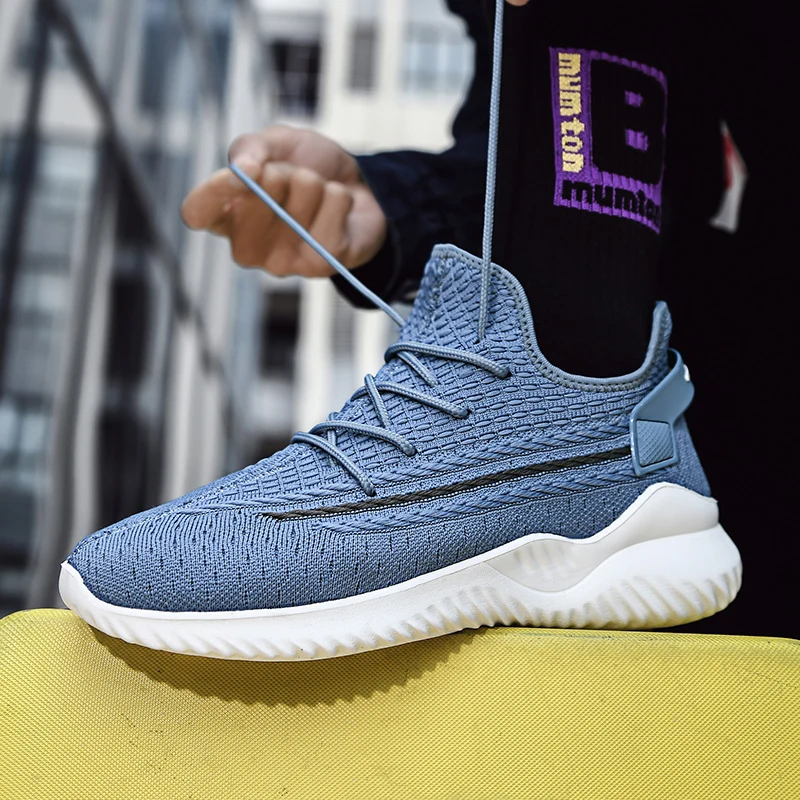 

Luxurious Men's Shoes Sneakers Breathable Casual Fashion Men Mesh For Light 2021 New Comfortable Mens Hot Sale