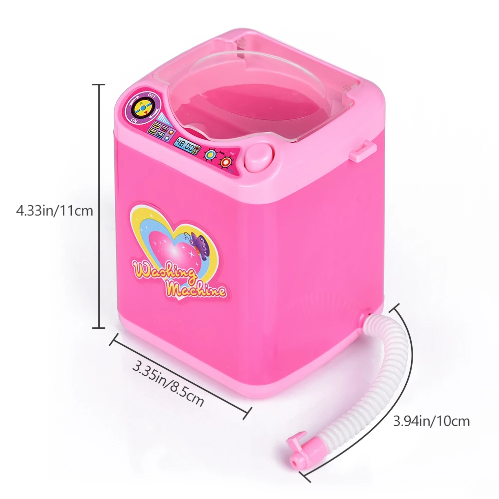 Мини-Кисть для макияжа электрическая стиральная машина игрушки детские