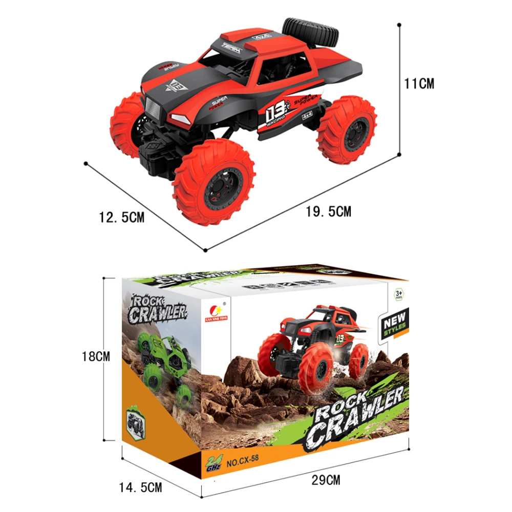 Высокое качество внедорожных автомобилей игрушки 4WD RC автомобили 2 4G