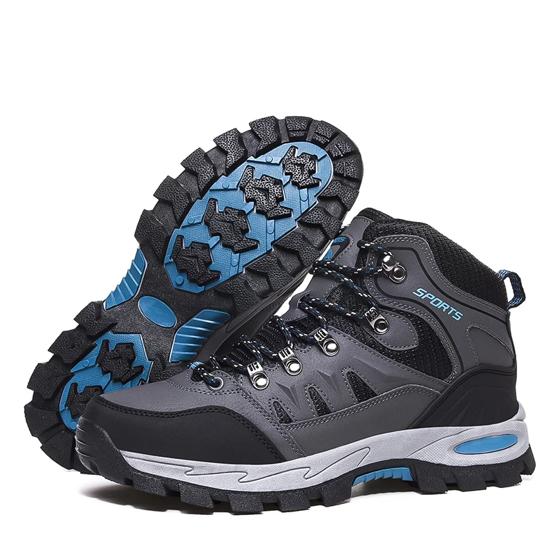 

Autumn and Winter New Sports Shoes Men's Shoes Women's Shoes Casual High-top Outdoor Hiking Shoes Plus Size Couples