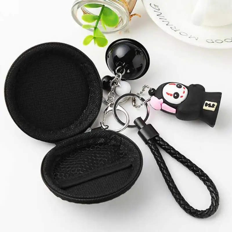 Милый мягкий брелок для кукол из ПВХ металлический звонок Детские Подарочные