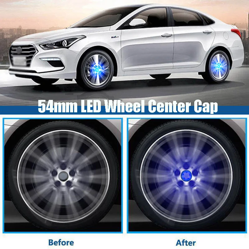 Светодиодные плавающие колпачки для колес водонепроницаемая эмблема с