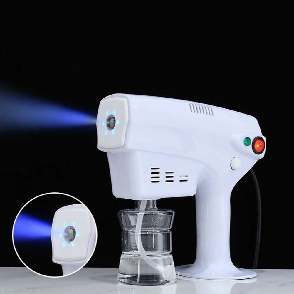 

Multi-function Blue Light Nano Sprayer Nebulizer Face Steamer Humidifier Hydrating Beauty Skin Care Tools