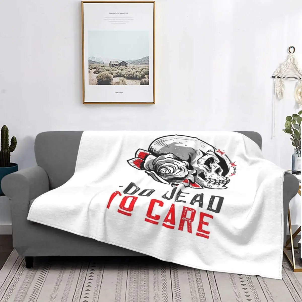 

Too Dead To Care-Manta a quadros para cama, colcas, Sudadera con капуча, edredones y colcha
