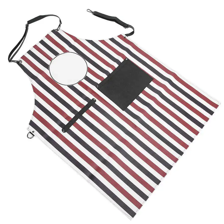 

Striped Barber Apron Perfect Hairdressing Salon Hair Care Tool for Barbers and Stylists