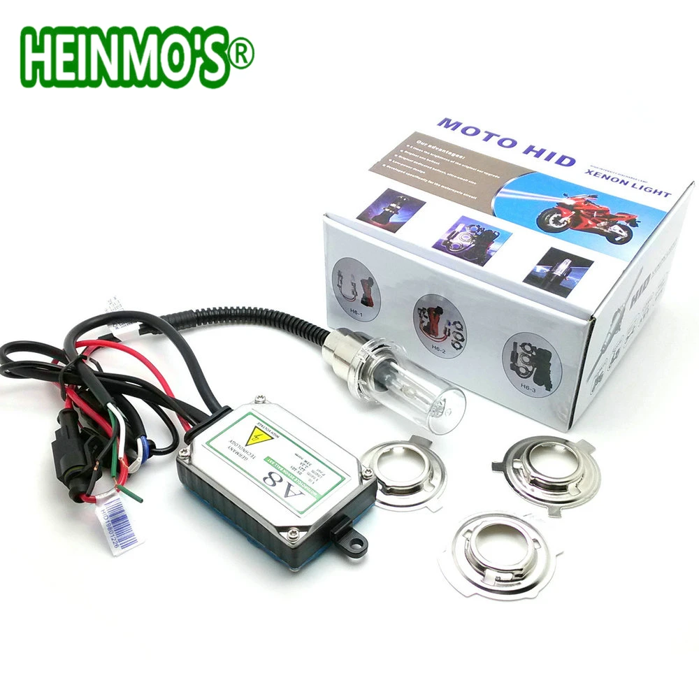 Ксеноновые фары для мотоцикла Универсальные Hi/Lo H6m H6 H4 BA20D биксеноновые