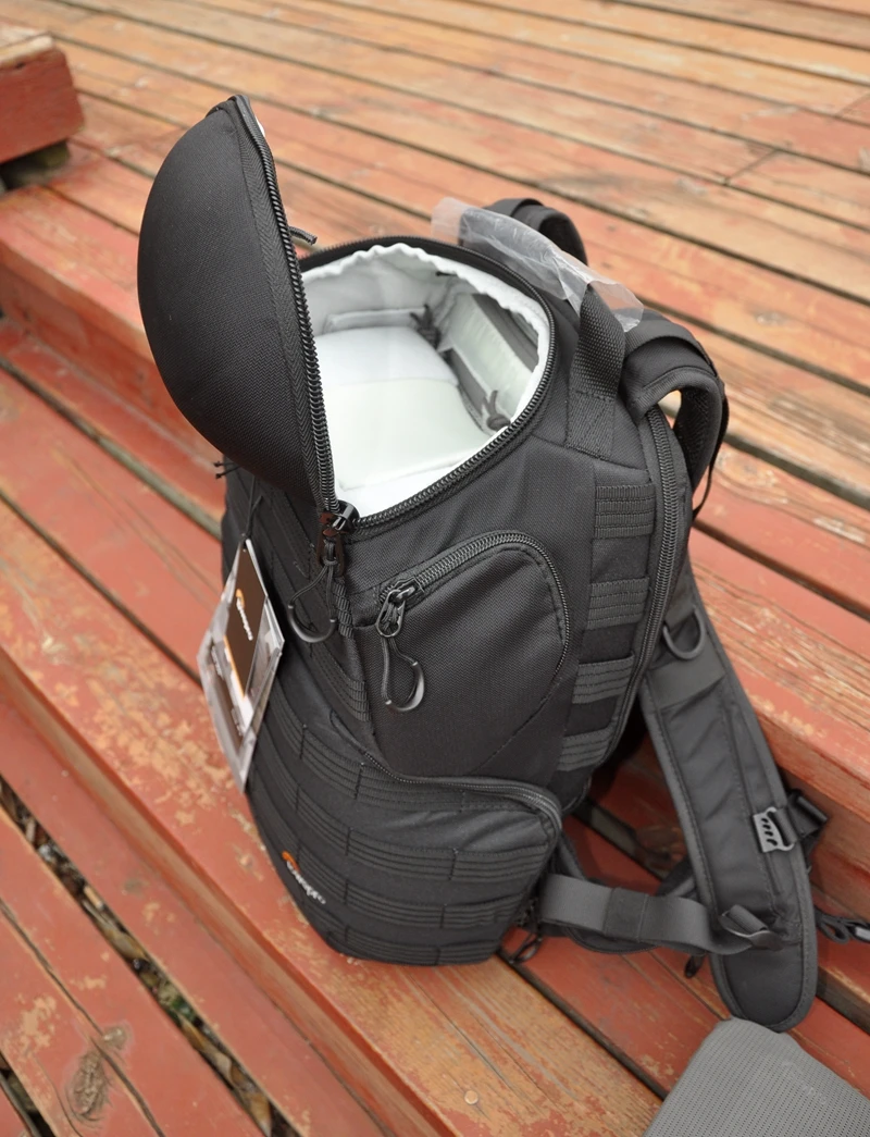 Hot Lowepro ProTactic 350 AW DSLR Camera Photo Flash Case Bag And Laptop Backpack