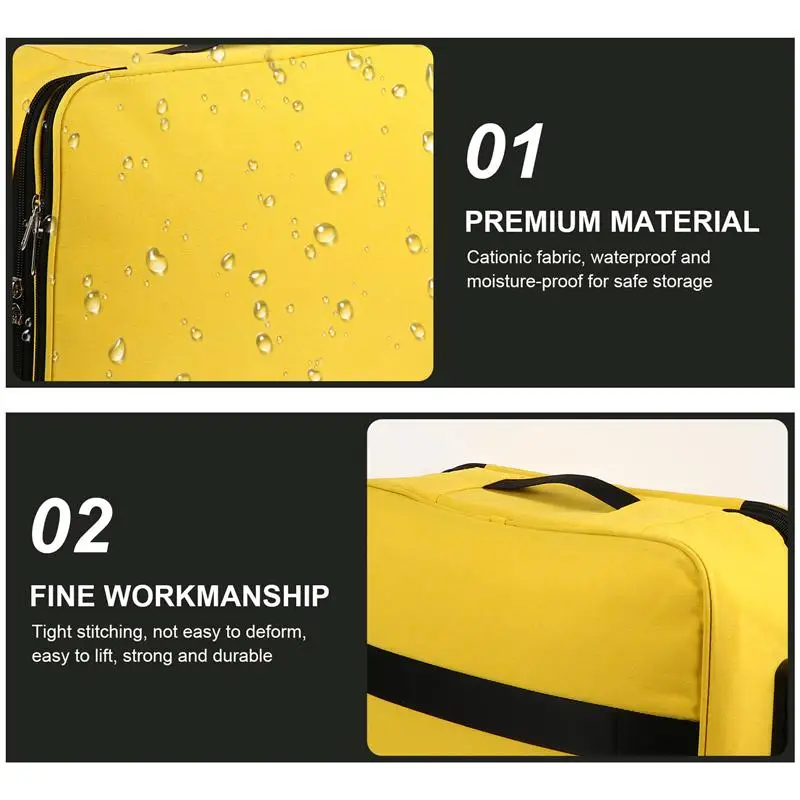 

1Pc Large Capacity Pouch Multifunctional Cards Bag Stationery Pouch with Lock