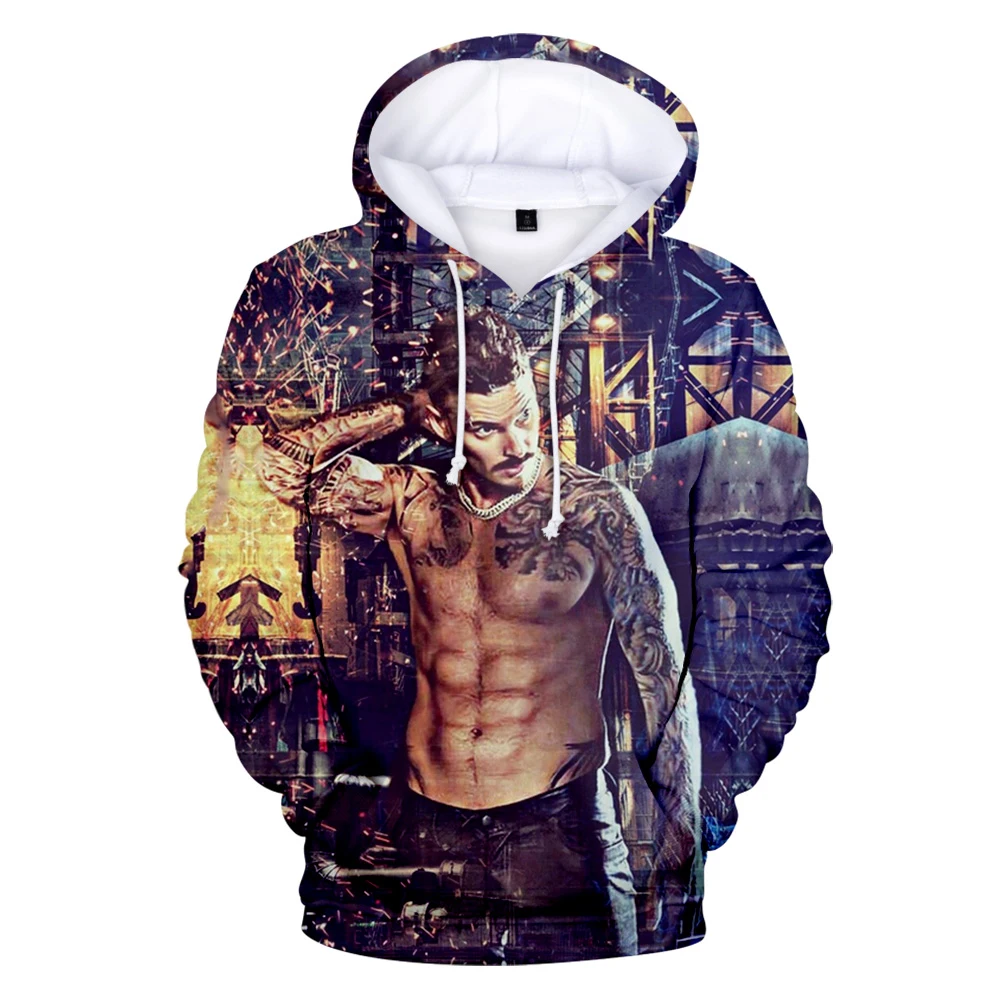 

3D Printed M. Pokora Hoodie Tracksuit Women Men's Hoodie Sweatshirt Unisex 2021 Hip Hop Matt Pokora Clothes Oversized Hoodies