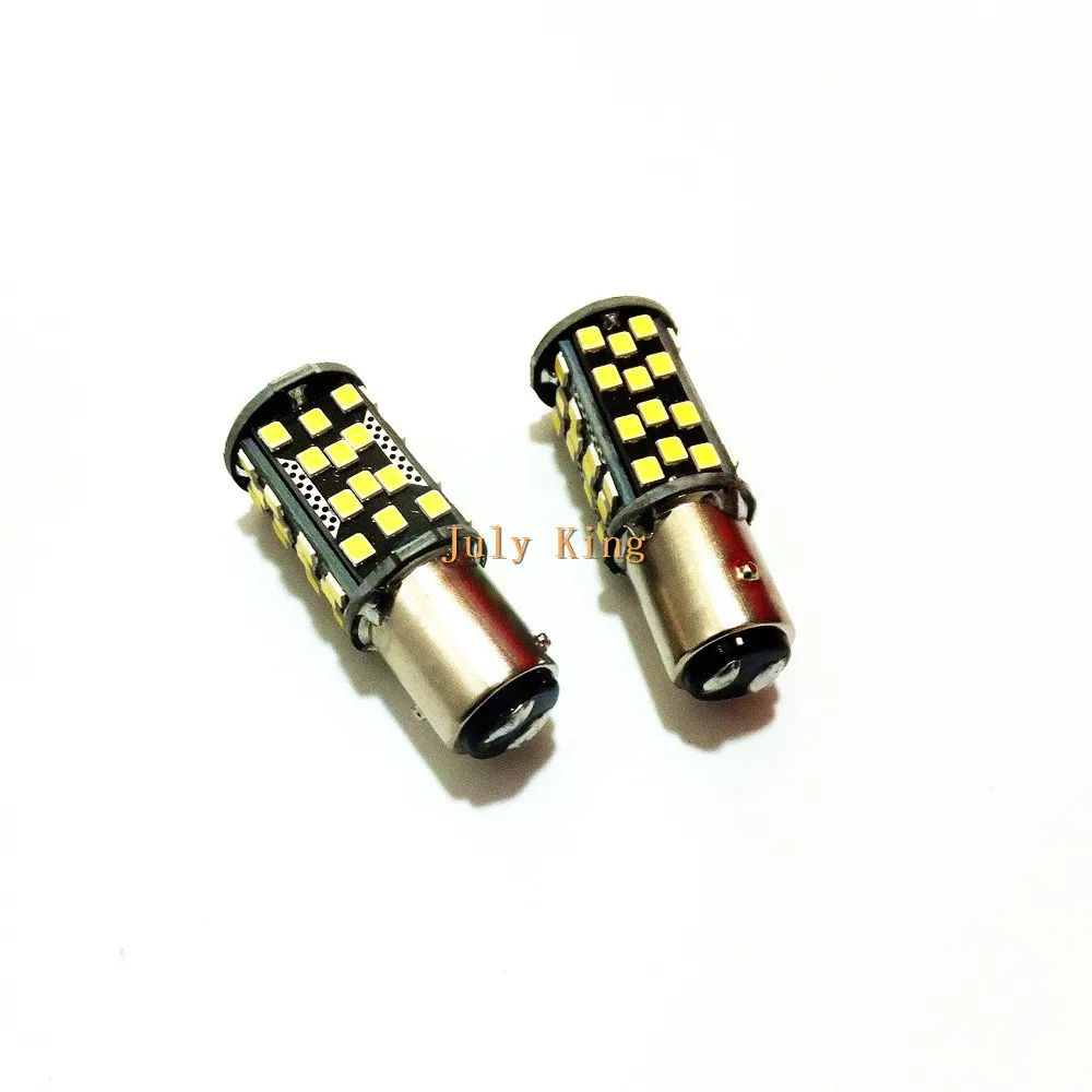July King 1Pair 60 Светодиодный s 6000K 1157 светодиодный зазорный свет чехол дневного света