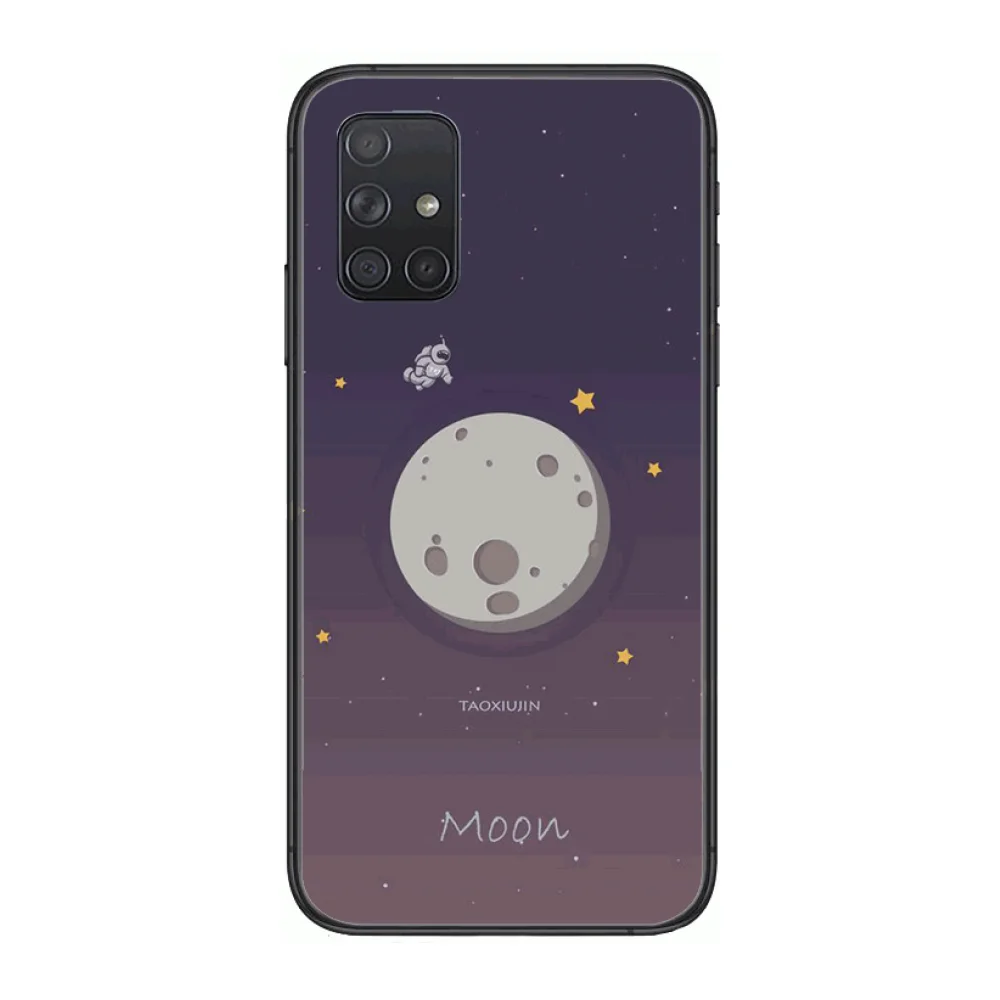 

Wandering earth Phone Case Hull For Samsung Galaxy A 50 51 20 71 70 40 30 10 E 4G 5G S Black Shell Art Cell Cover