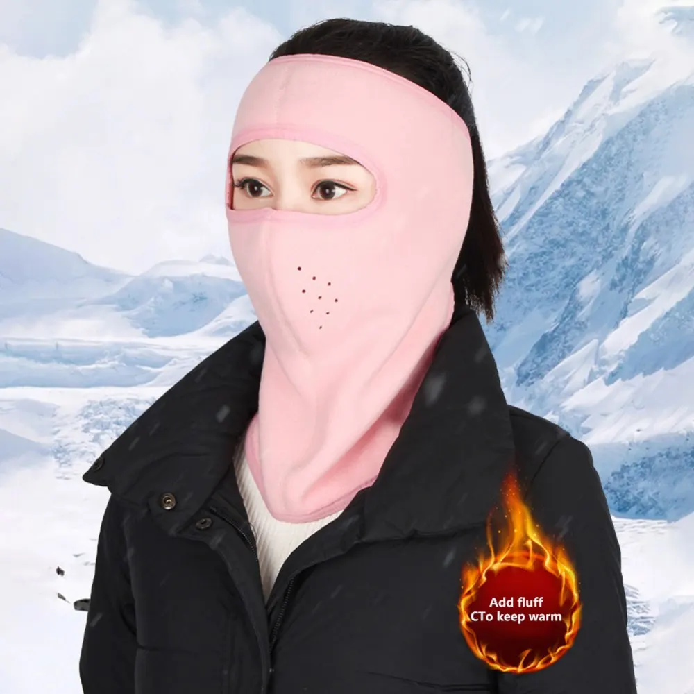 

Зимняя Маска на все лицо, термофлисовая шапка унисекс, шарф, уличная спортивная маска на все лицо, обогреватель для шеи, головной убор