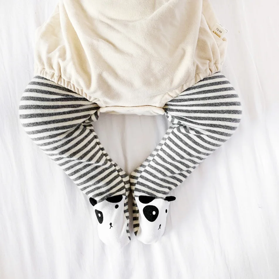 2020 одежда для маленьких девочек осенние новые детские колготки с высокой талией