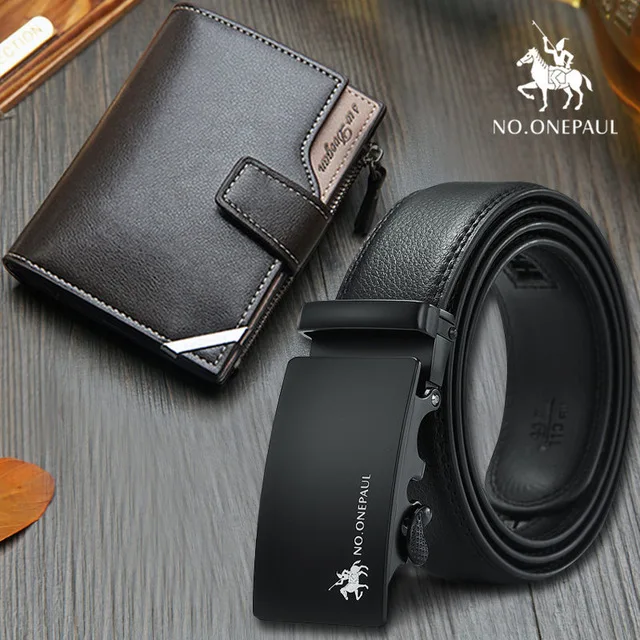 Набор/наборы, костюм, топ, кожа, для мужчин, beltFashion, дизайнерские, для мужчин, автоматическая пряжка, кожа, роскошные ремни, бизнес стиль, мужская Пряжка - Цвет: 065brown-ZD13
