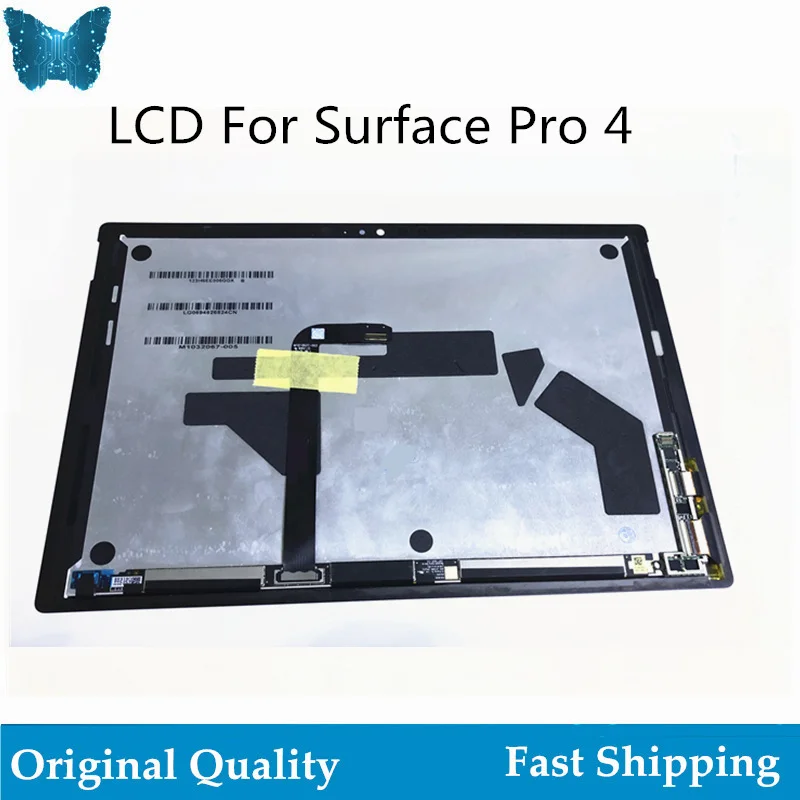 Новый ЖК-дисплей в сборе для Microsoft Surface Pro 4 1724 кодирующий преобразователь
