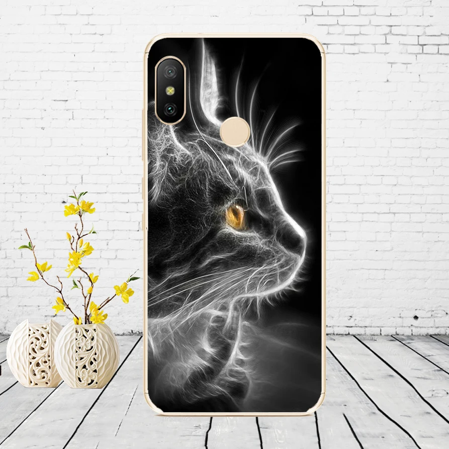 H41 Силиконовый чехол для Xiaomi mi A2 LITE, чехол с полной защитой, мягкая задняя крышка из ТПУ, чехол для телефона s для Xio mi A2 LITE, бампер - Цвет: H41