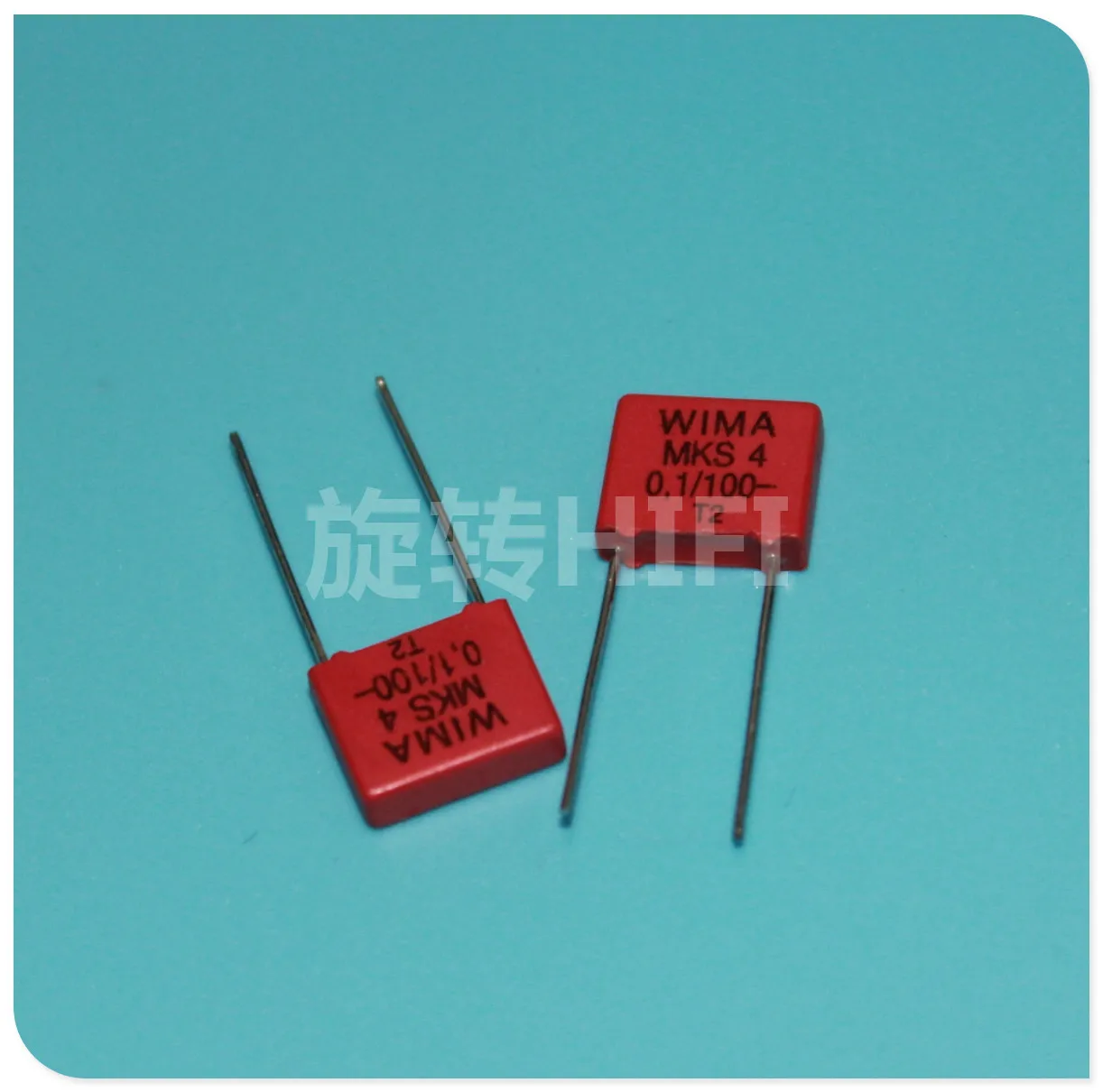 10шт RED WIMA MKS4 0 1 мкФ 100V PCM7.5 Оригинальный Новый MKS-4 104/100V P7.5mm аудио 104 горячая