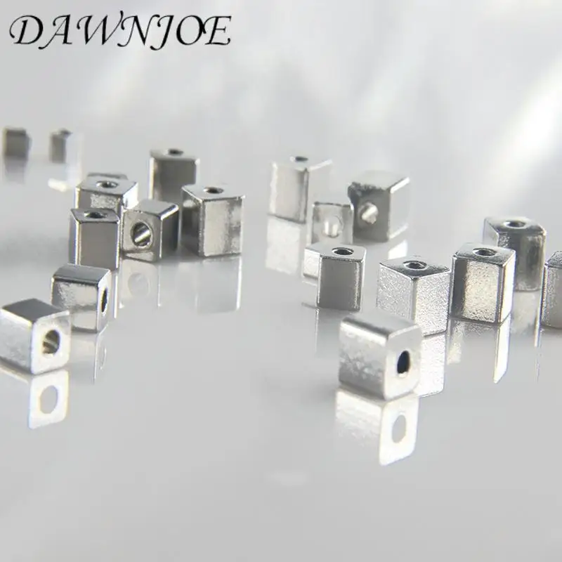 Dwnjoe квадратные разделители из нержавеющей стали высококачественные бусины для