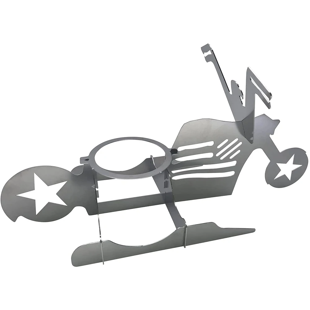 Портативная подставка для цыплят пивная американская из нержавеющей стали