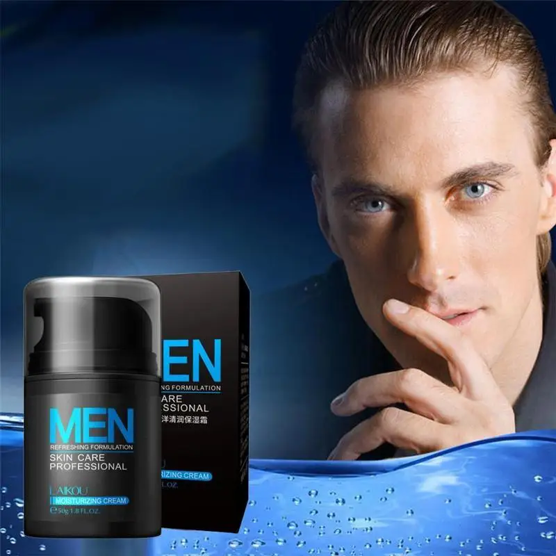 

Hyaluronic Acid Men Face Cream Oil-control Men Lift Day Pores Firming Cream Anti Shrink Whitening Acne