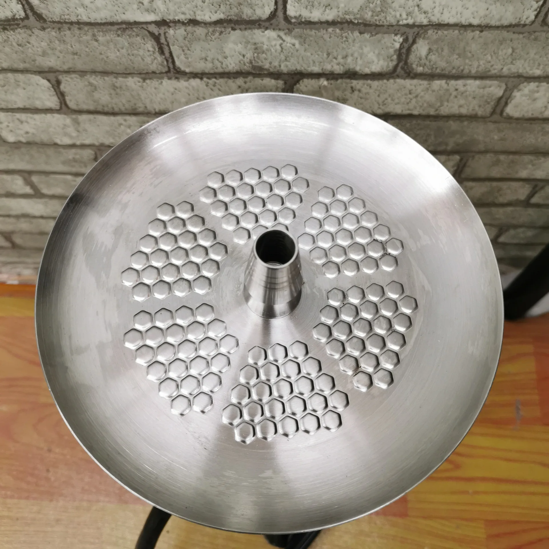 

Arabic hookah accessories stainless steel smoke tray single hole disc hsisha bowl