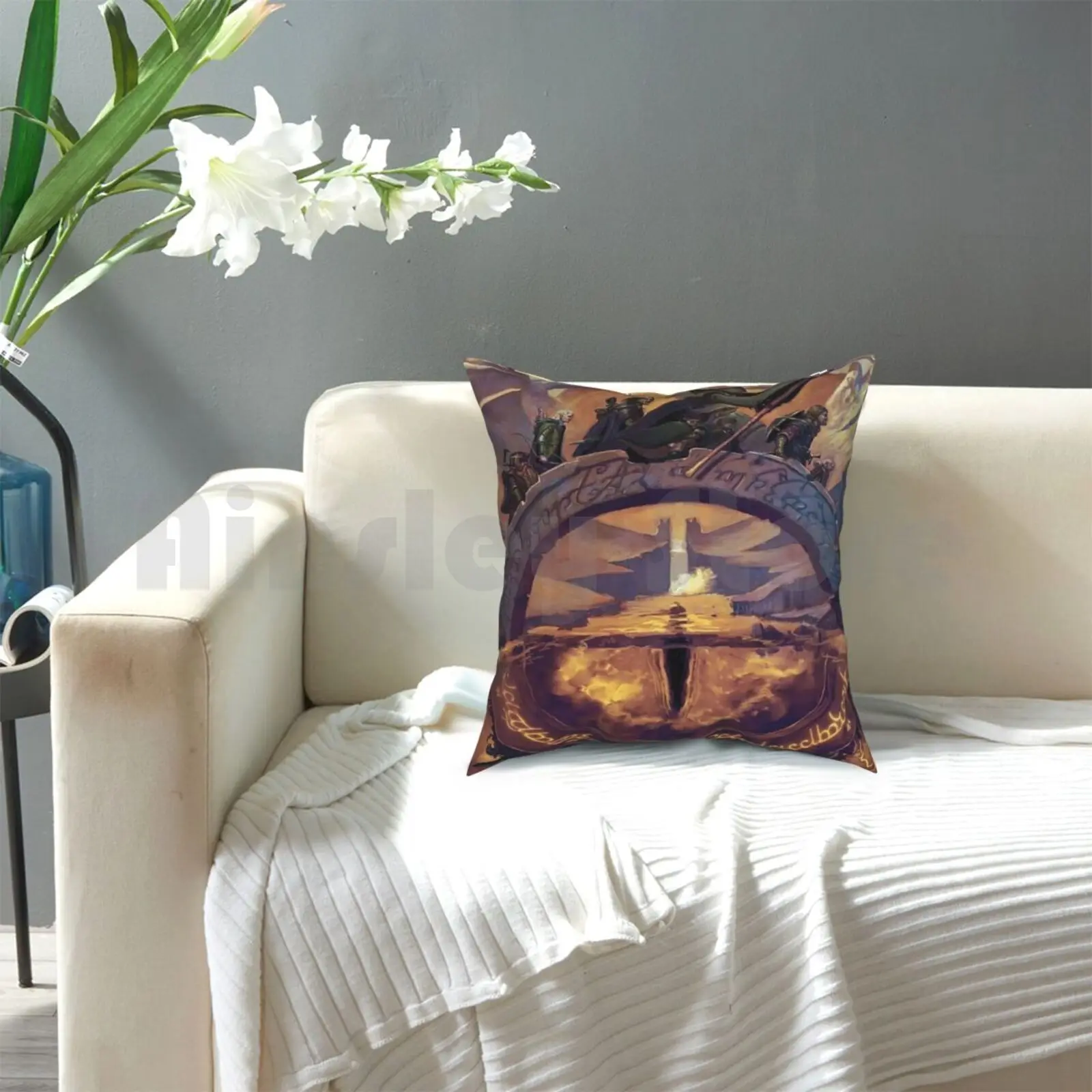 Путешествие Подушка Чехол с принтом домашняя мягкая подушка DIY крышка карты