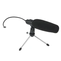 audio professional recording video interview wired condenser microphone computer mobile phone sound card camera mic