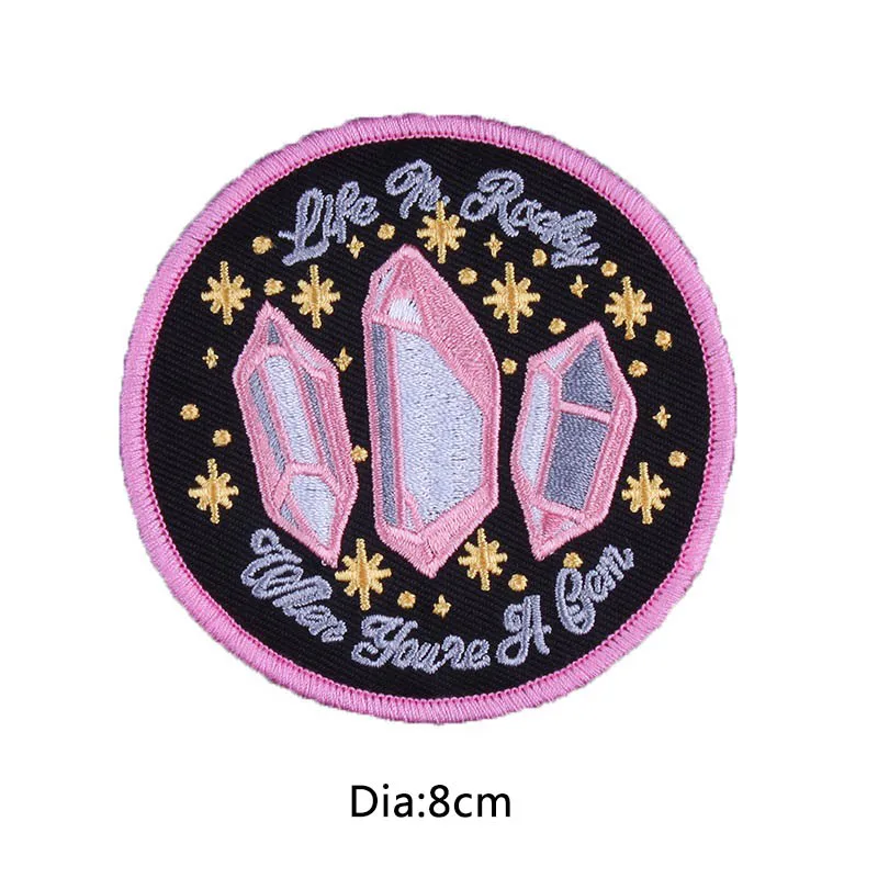 Нашивки для одежды пейзаж полоса аппликация Tshrit Art горный DIY аксессуары нашивки на одежду наклейки железные на нашивки - Цвет: PE2547CT