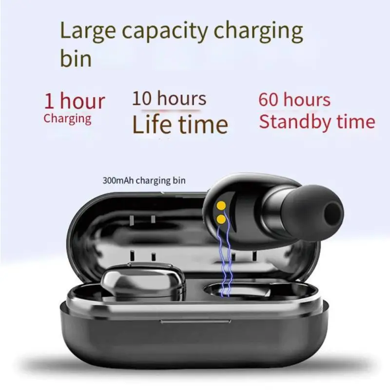 Переводные наушники с 80 язычьими TWS Bluetooth-совместимыми 5.0 беспроводные мгновенные